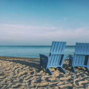 retirement financial planning at the beach